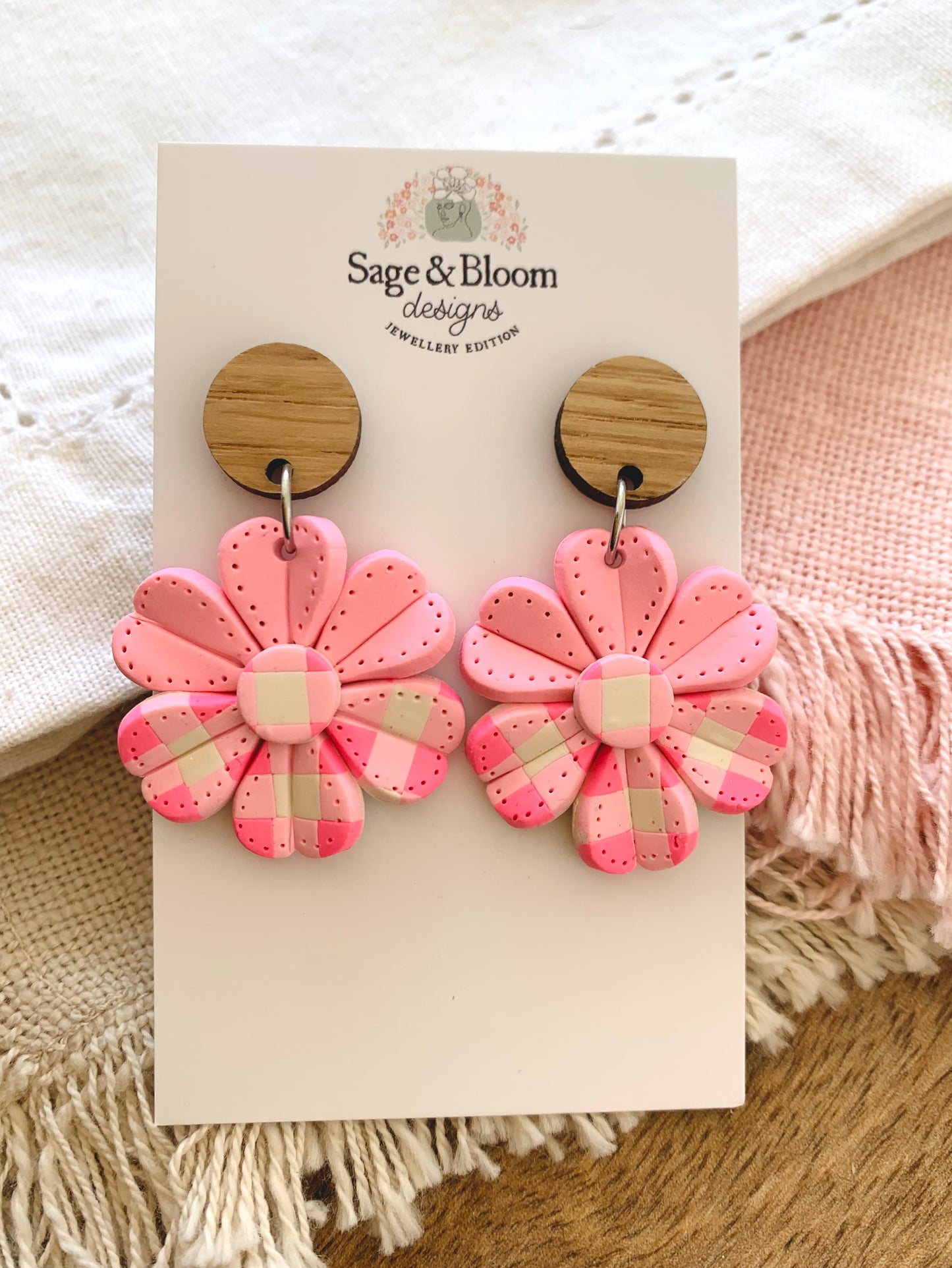 PREORDER Classic Bloom - Pink Gingham Mix