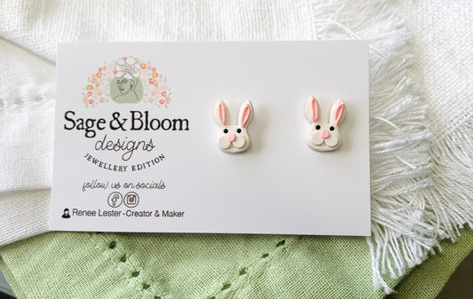 Mini Bunny Studs