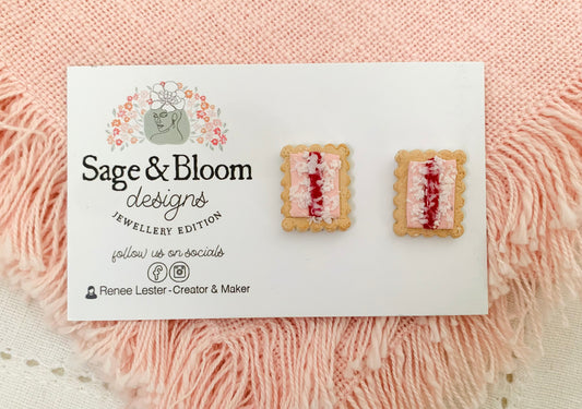 Iced VoVo Biscuit Studs