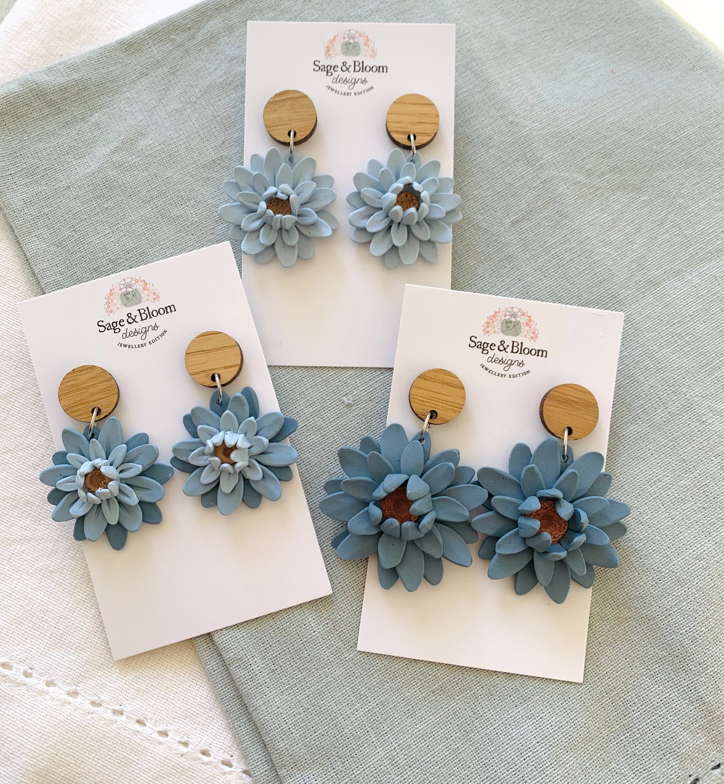 Dahlia Petite - (Navy)